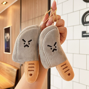 Petit porte-clés en peluche en forme de couteau de cuisine en colère, jouet pendentif cadeau pour enfants et adultes - Product Image 3