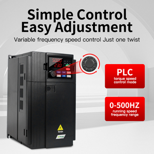 Biến tần công suất cao 90kw 500kw 11kw 3 pha VFD 18.5kw Giá cả 440 Biến tần đơn pha 5.5kw 380v. 480 Volt 200 mã lực - Product Image 5