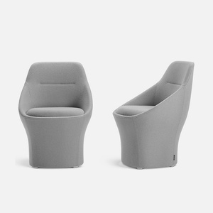 European Fabric Reception <b>Sofa</b> Chair Minimalist Wooden Lounge Home Chair Leisure <b>Office</b> Chairs for Living Room - Product Image 6