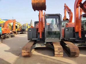 Pelles sur chenilles HITACHI ZX70 d'occasion certifiées CE Mini excavatrices de 7 tonnes Moteur à godet à noyau Machines japonaises à vendre - Product Image 4