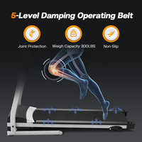Caminadora Eléctrica Plegable Kreeda para Entrenamiento Profesional, Capacidad de 150 kg, Motor de 3.5 HP, Pantalla LED, Inclinación de 3 Niveles, Multifunción