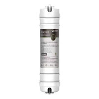 Cartouche de filtre à eau pour purificateur d'eau à connexion rapide remplaçable PP CTO UDF UF RO Membrane T33 raccourcis pour usage domestique facile à utiliser