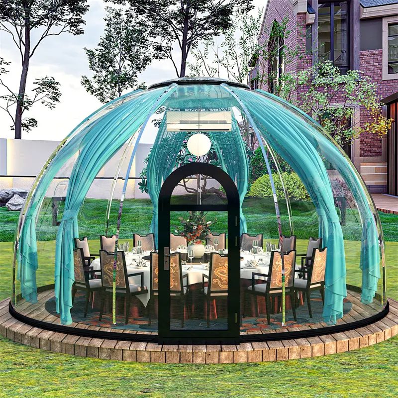 garden clear bubble dome house igloo aluminium frame for sale