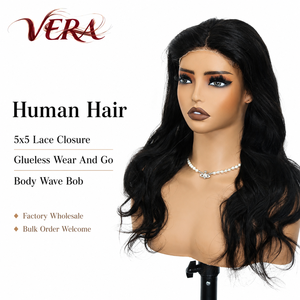 <span class=keywords><strong>Pelucas</strong></span> de Cabello Humano Remy 12A al por Mayor, sin Pegamento, Listas para Usar, con Cierre de Encaje 5x5, Ondas Naturales, Color Negro, 200% de Densidad, para <span class=keywords><strong>Mujer</strong></span> - Product Image 1