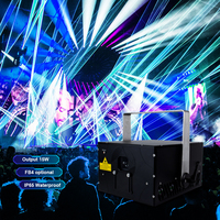 Projecteur laser cube personnalisé R-15 15 watts 40kpps programmable, étanche, pour discothèque, soirée, spectacle, prix de gros