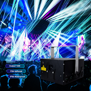 R-15 15Watts 40kpps lập trình ngoài trời toàn bộ giá bán không thấm nước Disco partyclub hiển thị máy chiếu <span class=keywords><strong>Cube</strong></span> tùy chỉnh ánh sáng laser - Product Image 2