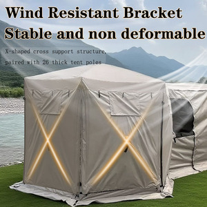 Toldo Automático <span class=keywords><strong>de</strong></span> Apertura Rápida <span class=keywords><strong>para</strong></span> Puerta Trasera <span class=keywords><strong>de</strong></span> Coche, Toldo Portátil Cuadrado Extensible <span class=keywords><strong>para</strong></span> <span class=keywords><strong>SUV</strong></span>, Toldo Trasero <span class=keywords><strong>para</strong></span> Coche, Camping, Viajes al Aire Libre - Product Image 2