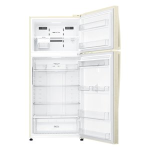 Lg Double Door <b>Refrigerator</b> 78x73x180cm Total No Frost Water Dispenser Beige - Product Image 2