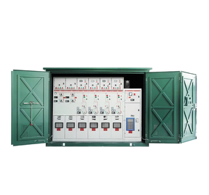 Estación de Distribución de Energía Exterior Tipo Caja para Transformadores, con Red de Conexión Abierta y Cerrada - Product Image 1