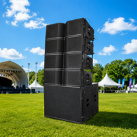 Nuevo Roland Crown Active Stereo, Sistema de Sonido Line Array de Neodimio de 10 Pulgadas, 2 Vías, Audio de Alta Resolución, Subwoofer de 18 Pulgadas con Salida de 700W/1400W