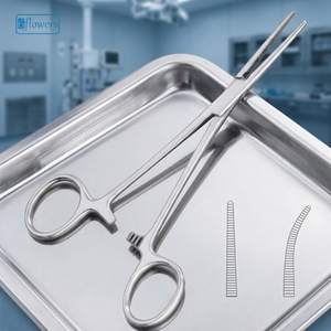 คีมจับห้ามเลือดปลายแหลม Crile ได้รับการรับรองมาตรฐาน CE ระดับ I สำหรับเครื่องมือผ่าตัด - Product Image 4