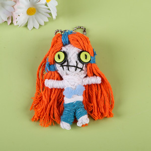 <span class=keywords><strong>Muñeca</strong></span> <span class=keywords><strong>de</strong></span> Bruja Malvada <span class=keywords><strong>de</strong></span> Lana Hecha a Mano <span class=keywords><strong>de</strong></span> 7 cm, Figura <span class=keywords><strong>de</strong></span> <span class=keywords><strong>Muñeca</strong></span> <span class=keywords><strong>de</strong></span> la Maldición, Decoración Festiva, Regalo Atmosférico, Llavero para Halloween - Product Image 2
