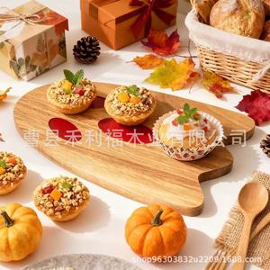 Plateaux de service en bois pour Halloween, motif citrouille, fantôme, crâne, plateau décoratif pour fête, utilisation en extérieur - Product Image 4