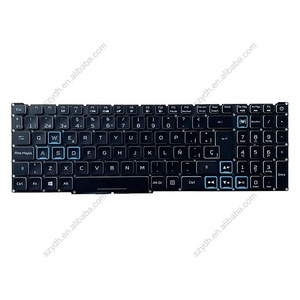 ใหม่แป้นพิมพ์สำหรับแล็ปท็อป SP สำหรับเอเซอร์ <span class=keywords><strong>Predator</strong></span> <span class=keywords><strong>Helios</strong></span> <span class=keywords><strong>300</strong></span> <span class=keywords><strong>PH315</strong></span>-<span class=keywords><strong>52</strong></span>-75R0 <span class=keywords><strong>PH315</strong></span>-<span class=keywords><strong>52</strong></span> <span class=keywords><strong>PH315</strong></span>-<span class=keywords><strong>52</strong></span>-73DU PH317-53 ไฟแบ็คไลท์สีสันสดใส RGB - Product Image 2