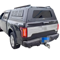 Auvent rigide rétractable verrouillable 4x4 en acier/aluminium, étanche, installation sans perçage pour Ford Ranger F150 RAM 1500