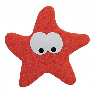 Collezione Spirella Starfy, set di tappetini per doccia da 5 pezzi, PVC, rosso - Product Image 2