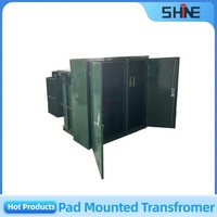 Transformateur triphasé monté sur socle, rempli de liquide, 800kVA 1000kVA 1250kVA 1500kVA 2000kVA 2500kVA 3000kVA 3750kVA 4000kVA