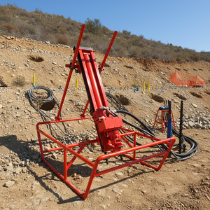 兴达90毫米20米气电式斜面钻孔锚固小型潜孔锤钻机带电机和变速箱 - Product Image 1