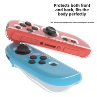 Casing Pelindung TPU Matte Terpisah untuk Switch 2 Joy-Con Controller Anti-Slip Tahan Guncangan Grip Gaming Aksesoris Grosir