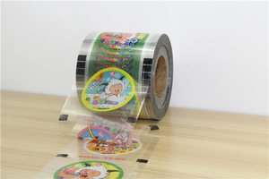 Personnalisé Boba Thé au Lait Plastique de Jus de Nourriture de Bouteille Chaude D'étanchéité Joint Thermique PP PE <span class=keywords><strong>Film</strong></span> - Product Image 5