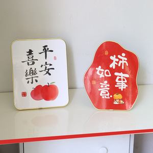 Placa Kch Peace And Joy de 20x25cm, decoración de escritorio sencilla y moderna para el hogar, dormitorio, sala de estar, adorno para gabinete de entrada - Product Image 5
