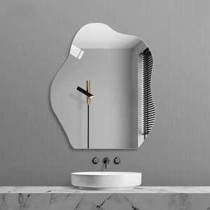 <span class=keywords><strong>Miroir</strong></span> de salle de bain autocollant mural acrylique auto-adhésif <span class=keywords><strong>miroir</strong></span> souple haute définition sans poinçonnage autocollant <span class=keywords><strong>miroir</strong></span> de toilette - Product Image 1