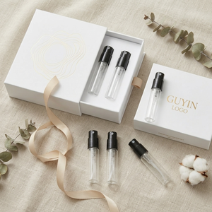 Caja de Regalo con Set de Muestras de Perfume en Mini Botellas de Lujo Personalizadas, Aromas Favoritos <span class=keywords><strong>para</strong></span> <span class=keywords><strong>Hombre</strong></span> y Mujer - Product Image 1