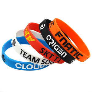 Hot Sale Good Quality Rubber Wristband Custom Your Logo Silicone Bracelet