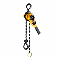 TXK prix usine LB-B levier bloc 3ton/6600 Lbs 5ft/1.5M palan à chaîne G80 chaîne cliquet levier palan crochet Garages outils