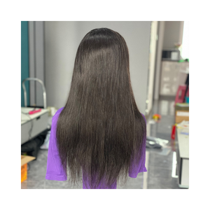 Venta caliente <span class=keywords><strong>Clueless</strong></span> 13*4 Peluca de encaje Venta al por mayor 180% Densidad Larga Recta Remy Peluca de encaje frontal Cabello humano para mujer - Product Image 4
