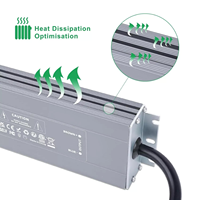 Alimentation LED étanche pour enseignes néon et lettres lumineuses 12V 24V IP67 à tension constante