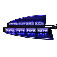 Neue Dreifarbige Auto-Sonnenblenden-LED-Stroboskoplampe 12V 60W Hochleistungs-Notfallwarnleuchte Nachrüst-/Upgrade-Modell LED-710D3
