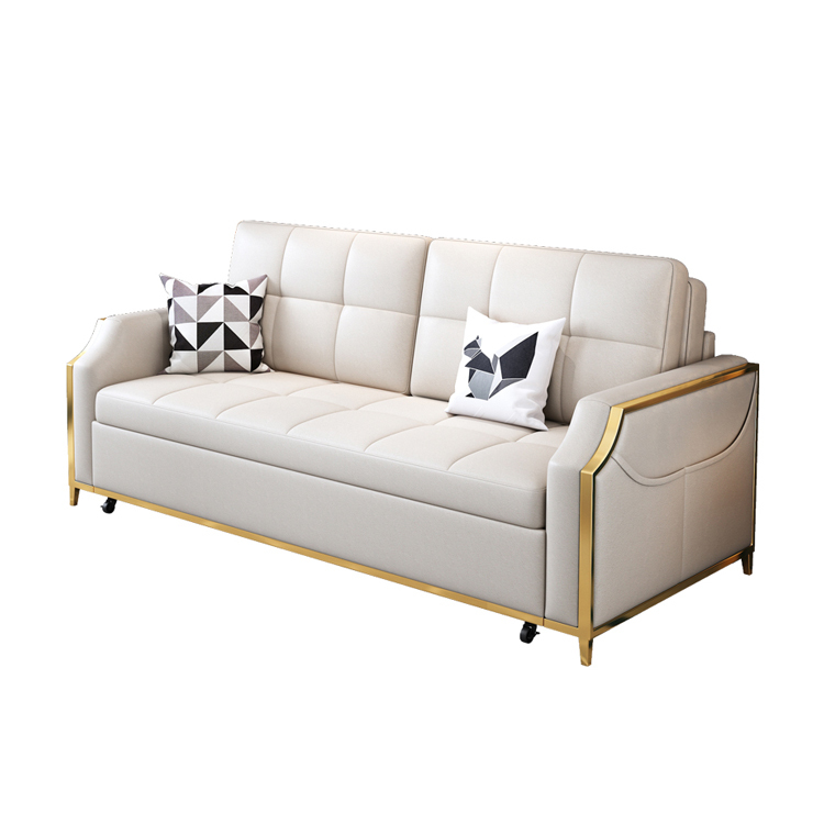 Modern Simple Design Sleeper Sofa Corner