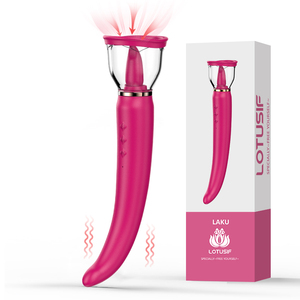 Chili forme vagin sucer vibrateur intime bon mamelon ventouse Oral léchage Clitoris Stimulation jouets sexuels pour les femmes - Product Image 1