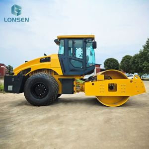 Rodillo Compactador de Carreteras de 14 Toneladas, Totalmente Hidráulico, de Tambor Único de Acero, con Doble Tracción y Motor Cummins 6BTA5.9-G2 - Product Image 4
