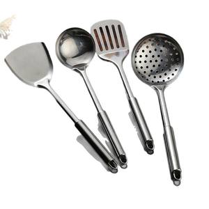 Ensemble d'ustensiles de cuisine en acier inoxydable 6 pièces pour cuisiner et servir, compatible lave-vaisselle, fabriqué à Jieyang - Product Image 5