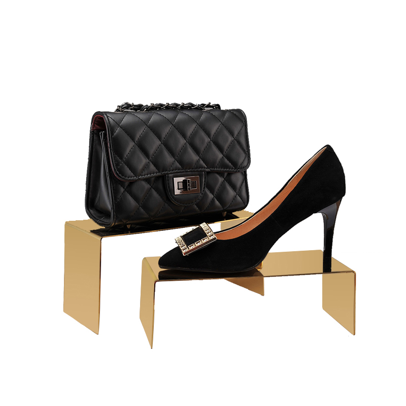 Set due pezzi color oro