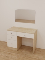 Bureau d'écriture moderne à 3 tiroirs, bureau d'ordinateur de bureau, long bureau d'étude en panneaux de bois modulaires, marque XCZ, modèle D10, usage commercial