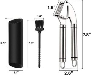Set di presse e pelapatate per aglio in acciaio inossidabile - Product Image 3