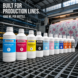 Encre de sublimation industrielle 1000 ml 10 couleurs pour têtes d'impression Epson S3200 Kyocera Ricoh Konica StarFire Panasonic en vrac - Product Image 1