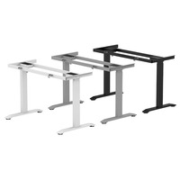 Table basculante à double moteur Tables électriques Cadre de bureau réglable en hauteur pour l'étude du dessin Mobilier de bureau à domicile