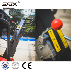 Compacteur à plaque vibrante SFX Red Petrol avec moteur Lifan pour le compactage routier - Product Image 3
