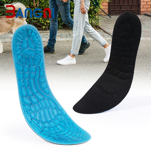 Semelles intérieures en <span class=keywords><strong>gel</strong></span> rafraîchissant respirantes et douces Comfort Cut Free, coussin de sport en TPE pour hommes et femmes - Product Image 1