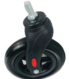 Roda Frontal Sólida de Plástico PU de 8 Polegadas para Cadeira de Rodas Elétrica - Product Image 4