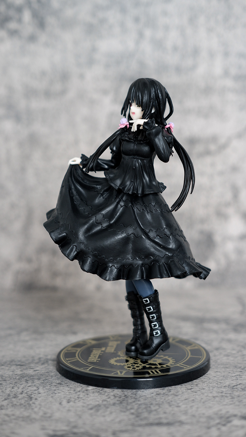 19.5cm DATE ALIVE Character Tokisaki Kurumi in Black Evening Dress