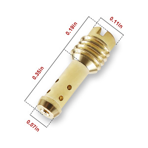 Pack de 21 jauges de jet de ralenti Mikuni pour carburateur de moto VM TM TMX VM22 210, matériau en cuivre - Product Image 2
