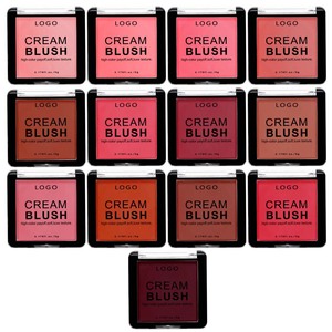 Ochain Haute Qualité Mat Ultra Pigmenté Longue Durée Étanche <span class=keywords><strong>Cremy</strong></span> Cheek Visage Maquillage Vegan Blush Rose Crème Blush - Product Image 6