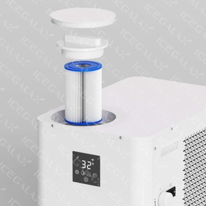 เครื่องทำน้ำเย็น Pro Water Chiller 1HP/1.5HP/2HP (เลือกได้) ควบคุมผ่าน WiFi อัจฉริยะ พร้อมระบบฆ่าเชื้อโอโซน กันน้ำระดับ IPX5 สำหรับอ่างน้ำแข็ง - Product Image 4
