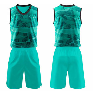 Maillots et shorts de basket-ball pour hommes, design personnalisé, respirants, séchage rapide, légers, ensemble uniforme de basket-ball personnalisé - Product Image 1