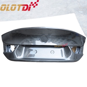 CSL Style Carbon Fiber Rear Trunk Spoiler Wing Ducktail <b>Boot</b> Body Kits for BMW F80 M3 F30 Body Parts - Product Image 3